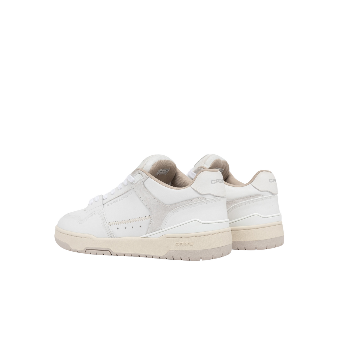 Crime London - Sneaker Dribble Casper White