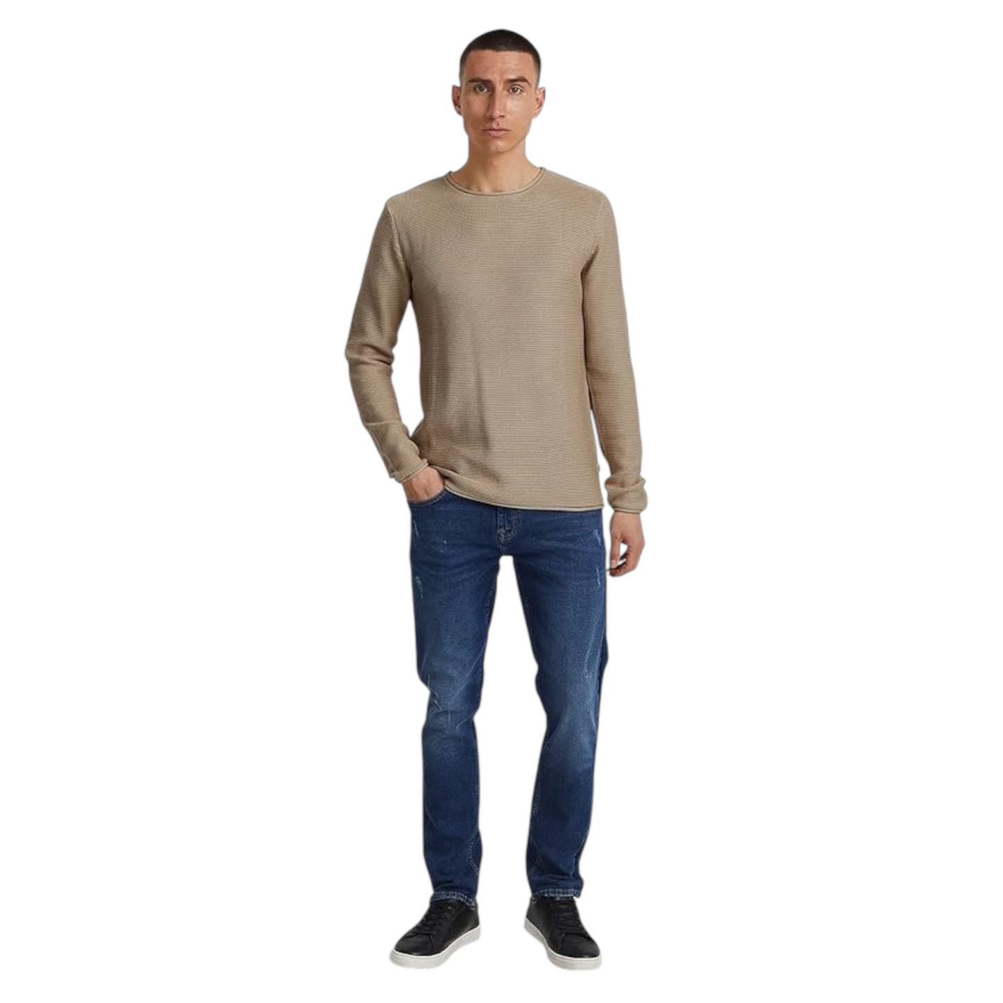 21104152 - SOLID MAGLIA JARAH BEIGE
