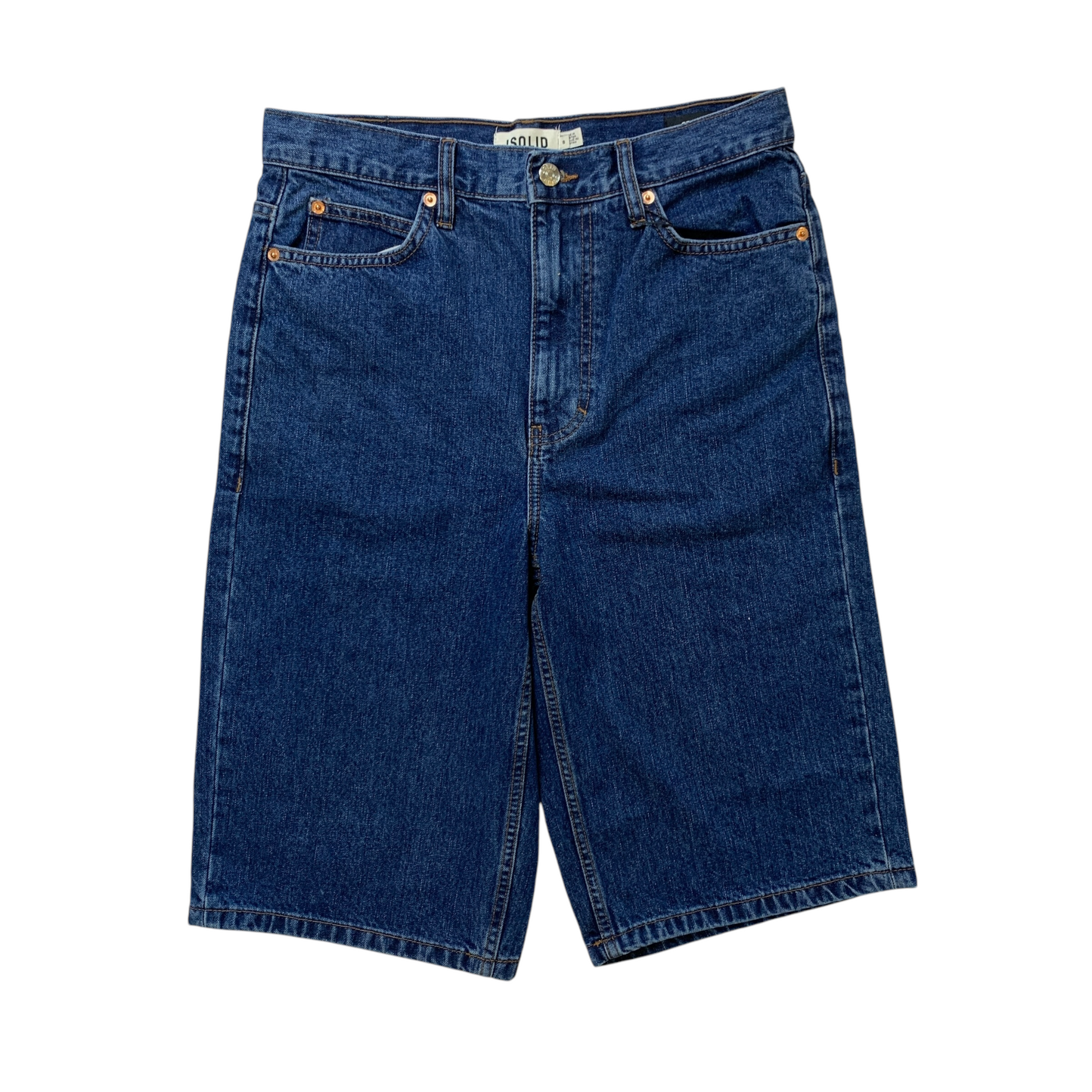 21108617 - Solid Bermuda Tommy Blue Denim