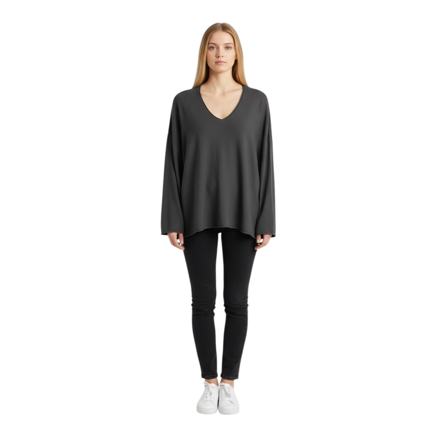 2AB2039 - VICOLO MAGLIA a V PIOMBO