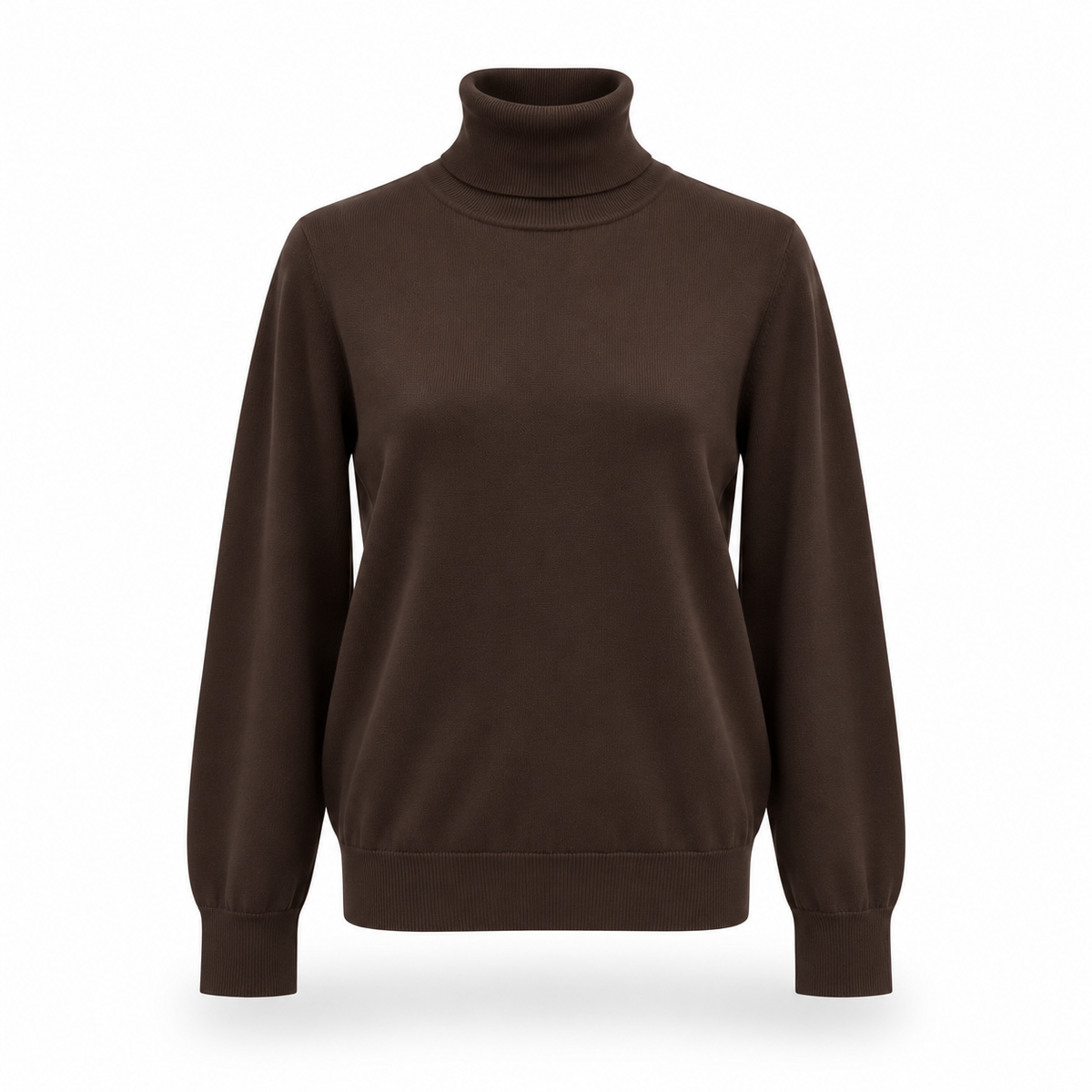 2AC2051 - VICOLO KNITWEAR maglia collo alto MORO