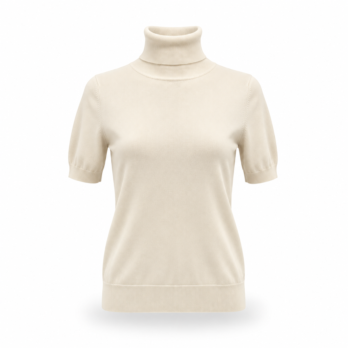 2AC2053 - VICOLO KNITWEAR DOLCEVITA MEZZA MANICA NATURALE