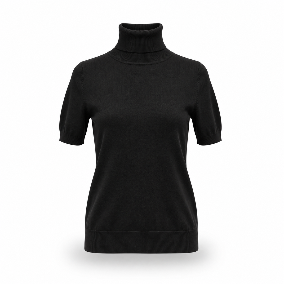 2AC2053 -VICOLO KNITWEAR DOLCEVITA MEZZA MANICA NERO