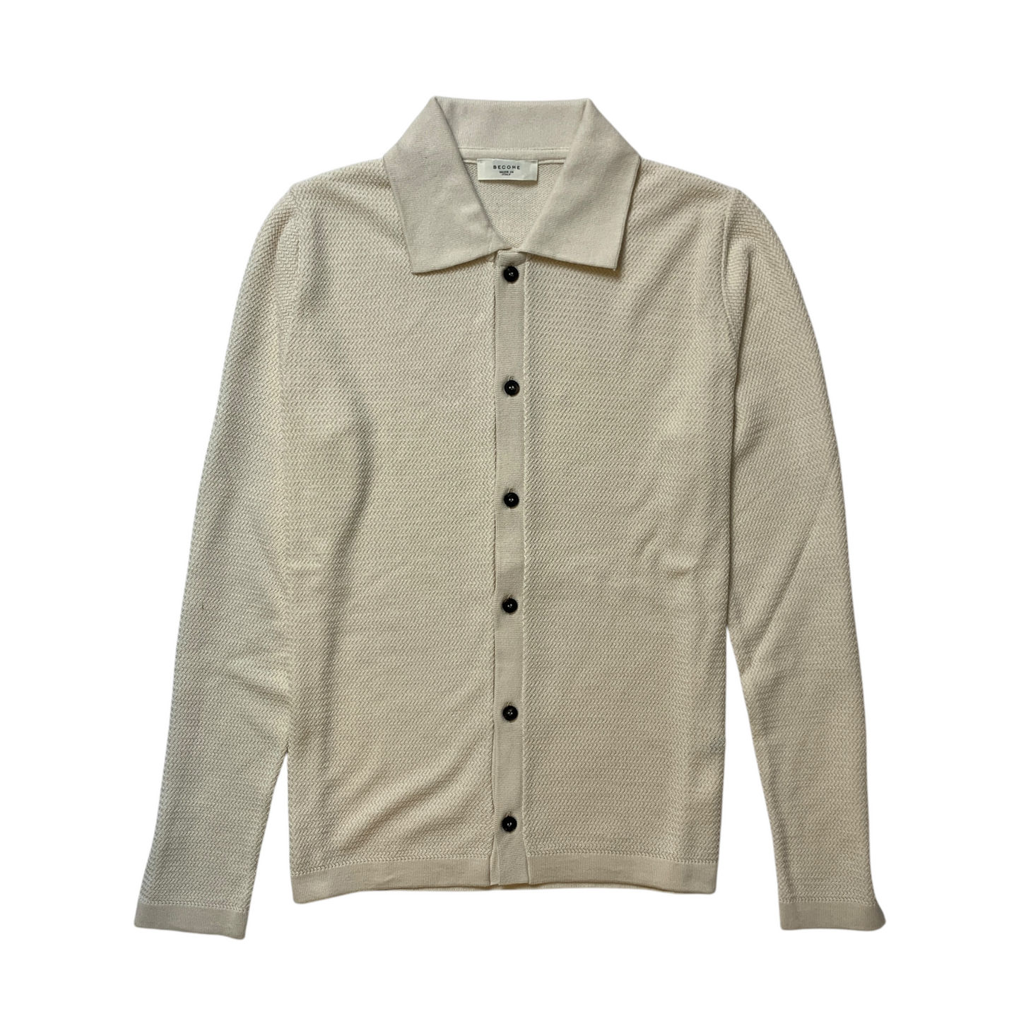 545350 - Become Polo Camicia ML Panna