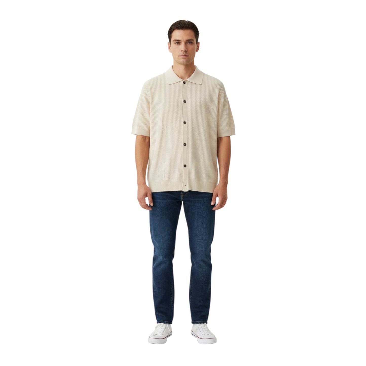 546443 - BECOME CAMICIA M_M SUITE SABBIA