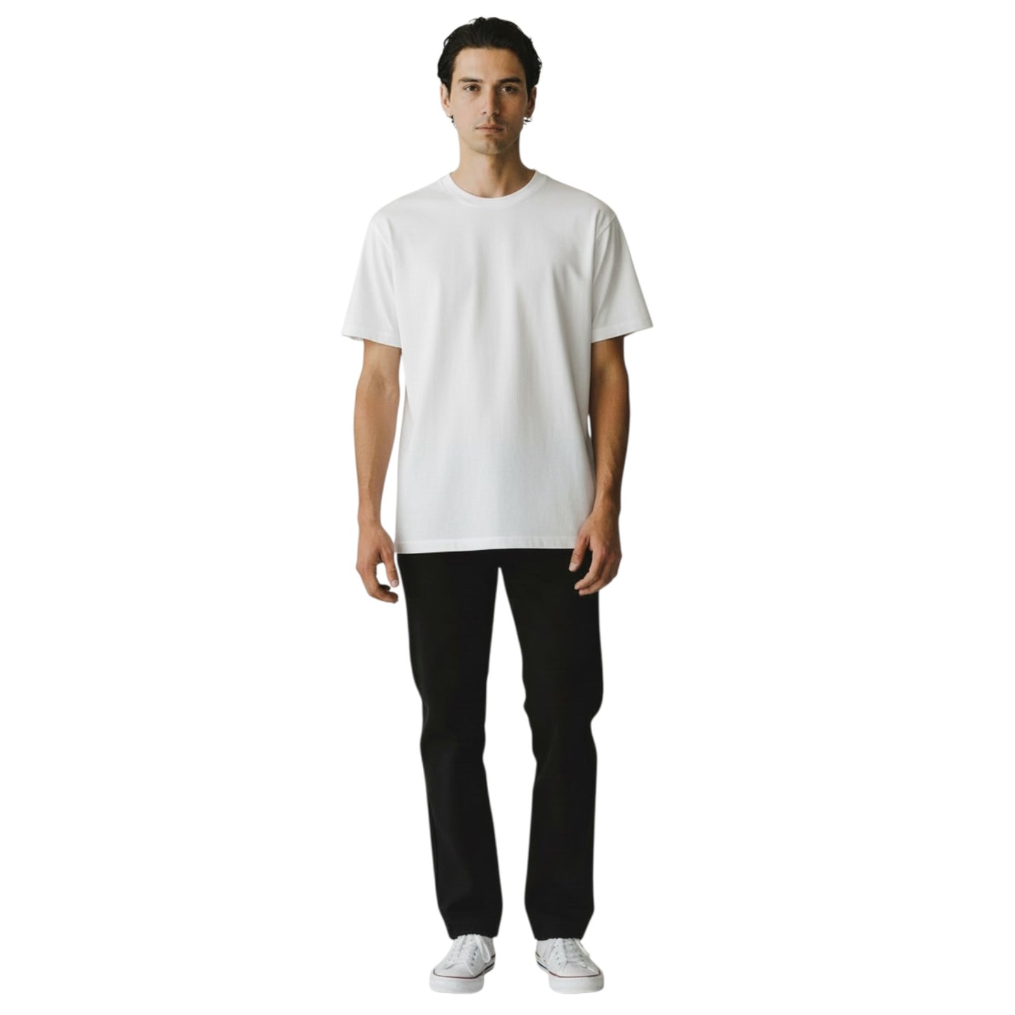 575371 - BECOME T-SHIRT ESSENTIAL BIANCO