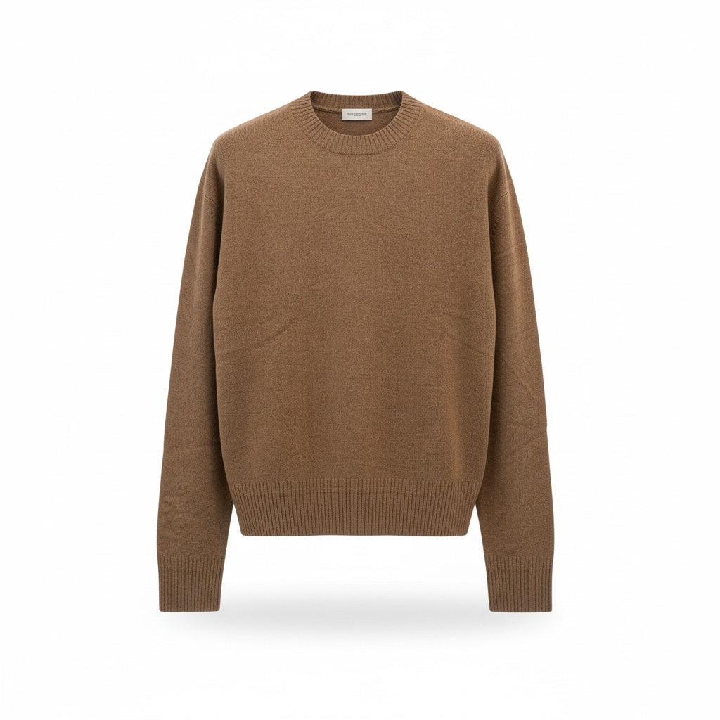 A067 - PAOLO PECORA MAGLIA WOOL BEIGE