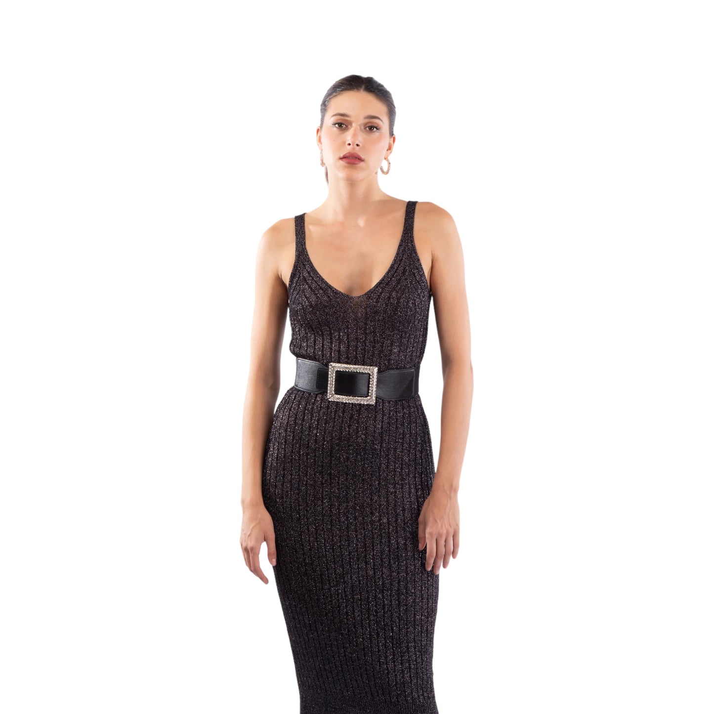 Le Voliere - Abito Silver Lurex