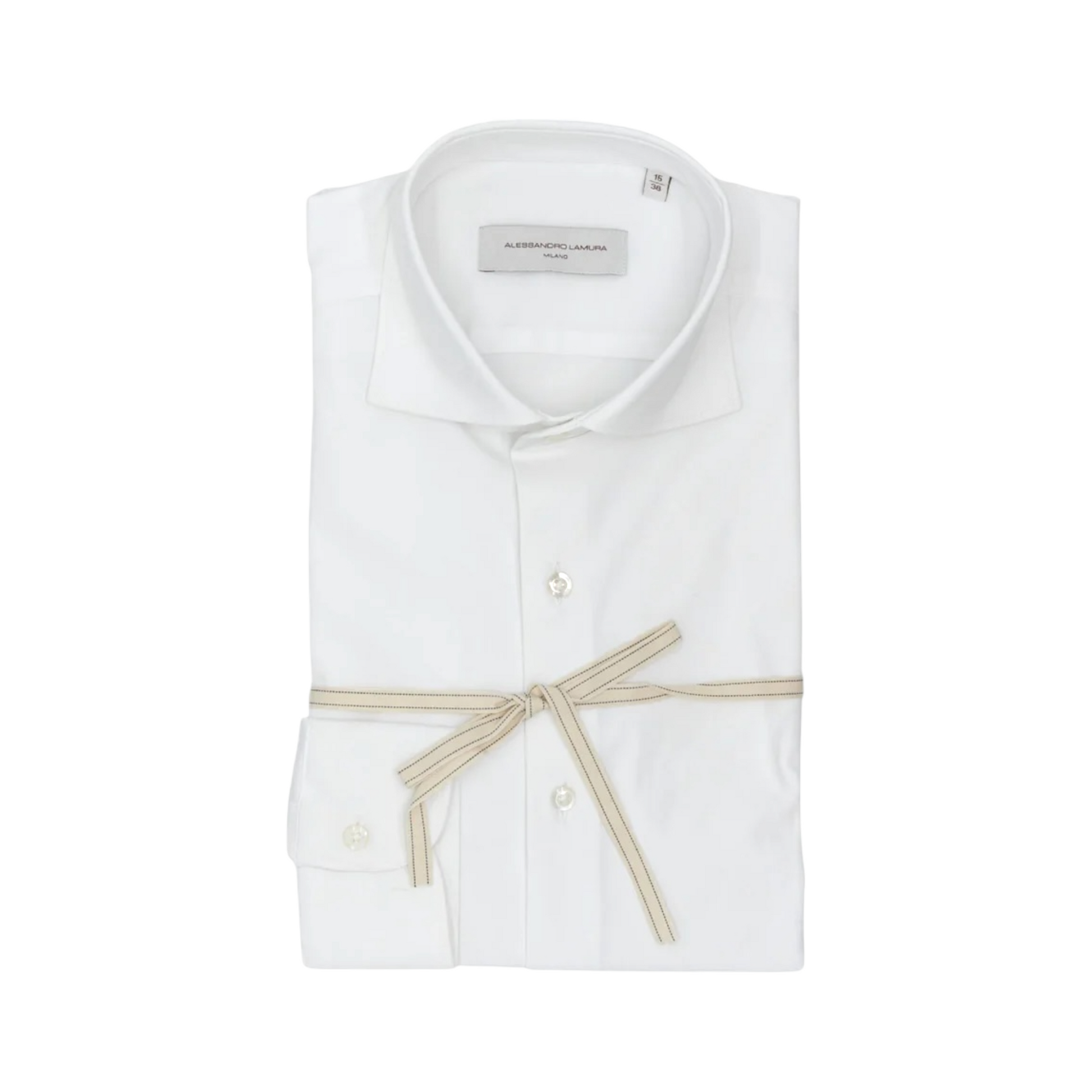 ADAM01 - ALESSANDRO LAMURA CAMICIA ADAM BIANCO