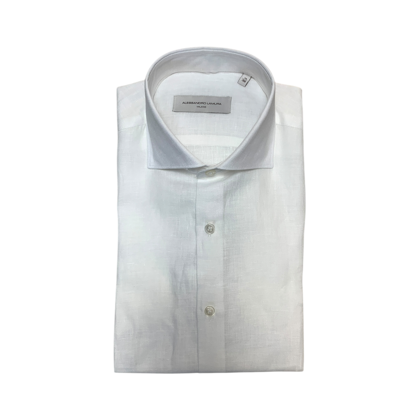 ADAM10 - ALESSANDRO LAMURA CAMICIA ADAM LINO BIANCO