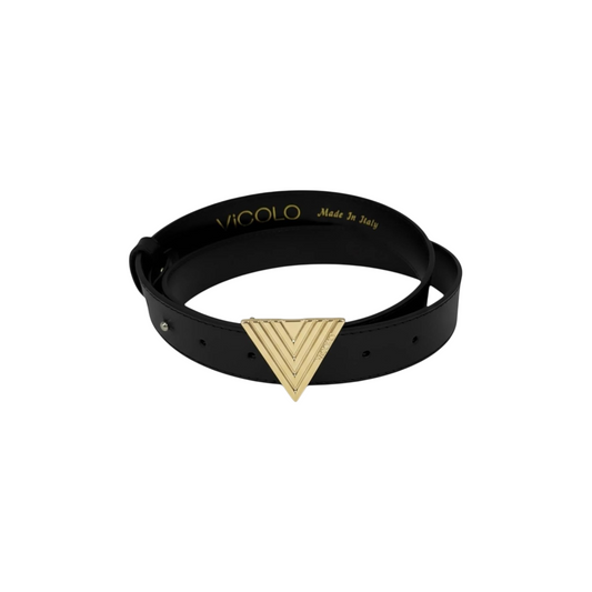 AF0019 - vicolo cintura logo NERO