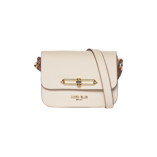 MARC ELLIS BORSA AGATEA OFF BLANC LIGHT GOLD