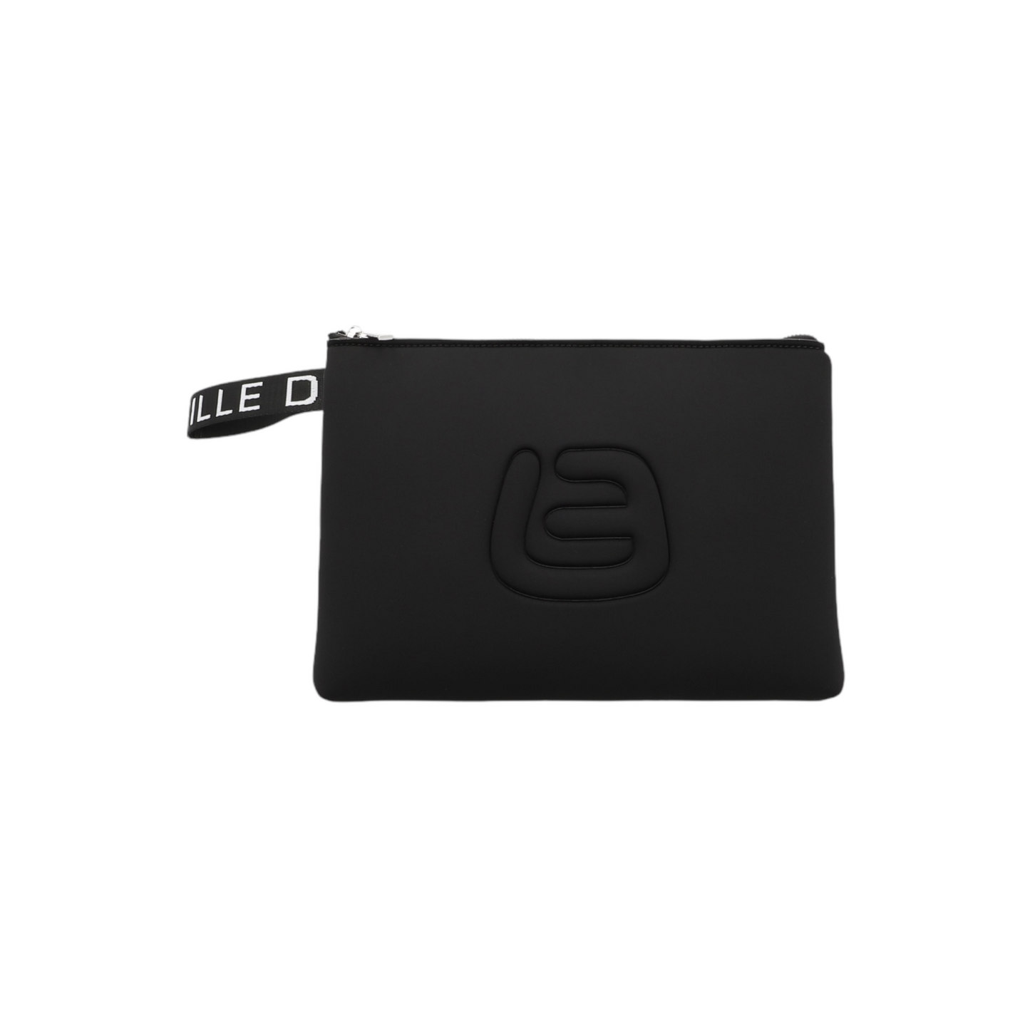 ALAINTF - LA FILLE DES FLEURS BORSA POCHETTE ALAIN TEKNO FABRIC NERO
