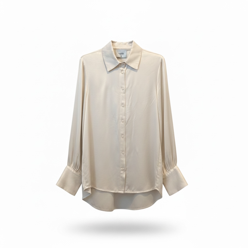 AN43229V47 - ANITIE CAMICIA VISCOSA AVORIO