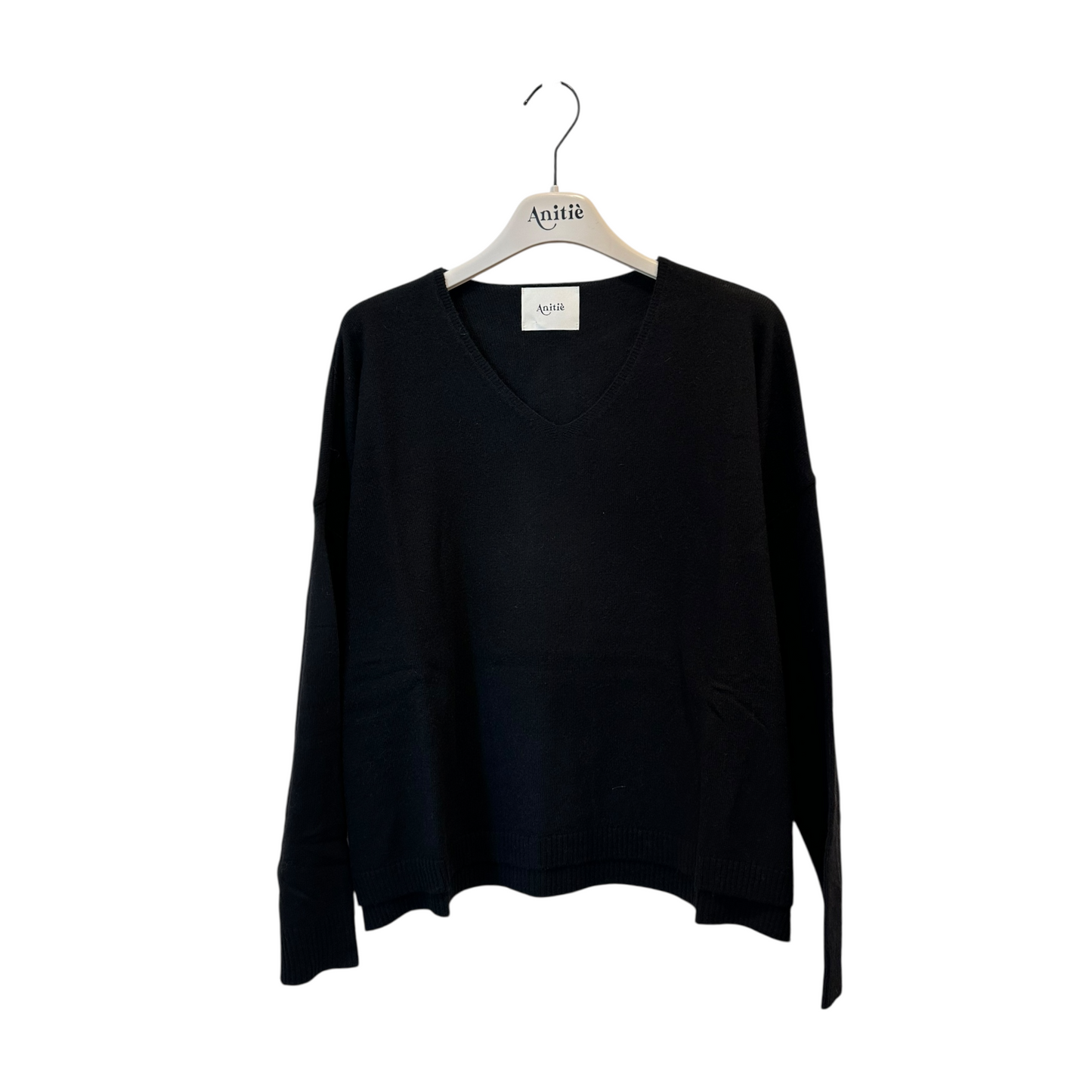AND81008 NERO - Anitiè - Maglia Cachemire