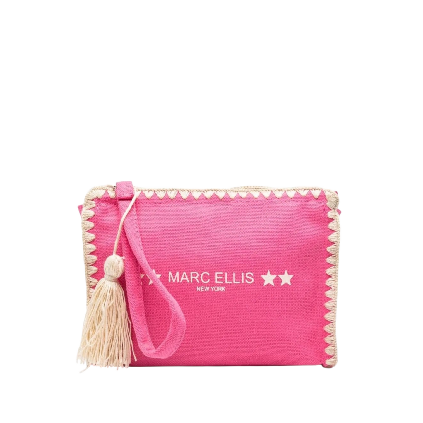 BUBYBEACHCLUTCH - MARC ELLIS POCHETTE BUBY BEACH CLUTCH FUCSIA