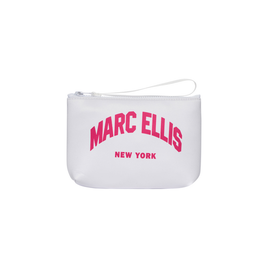 MARC ELLIS POCHETTE BUBY POUCH ELLIS WHITE
