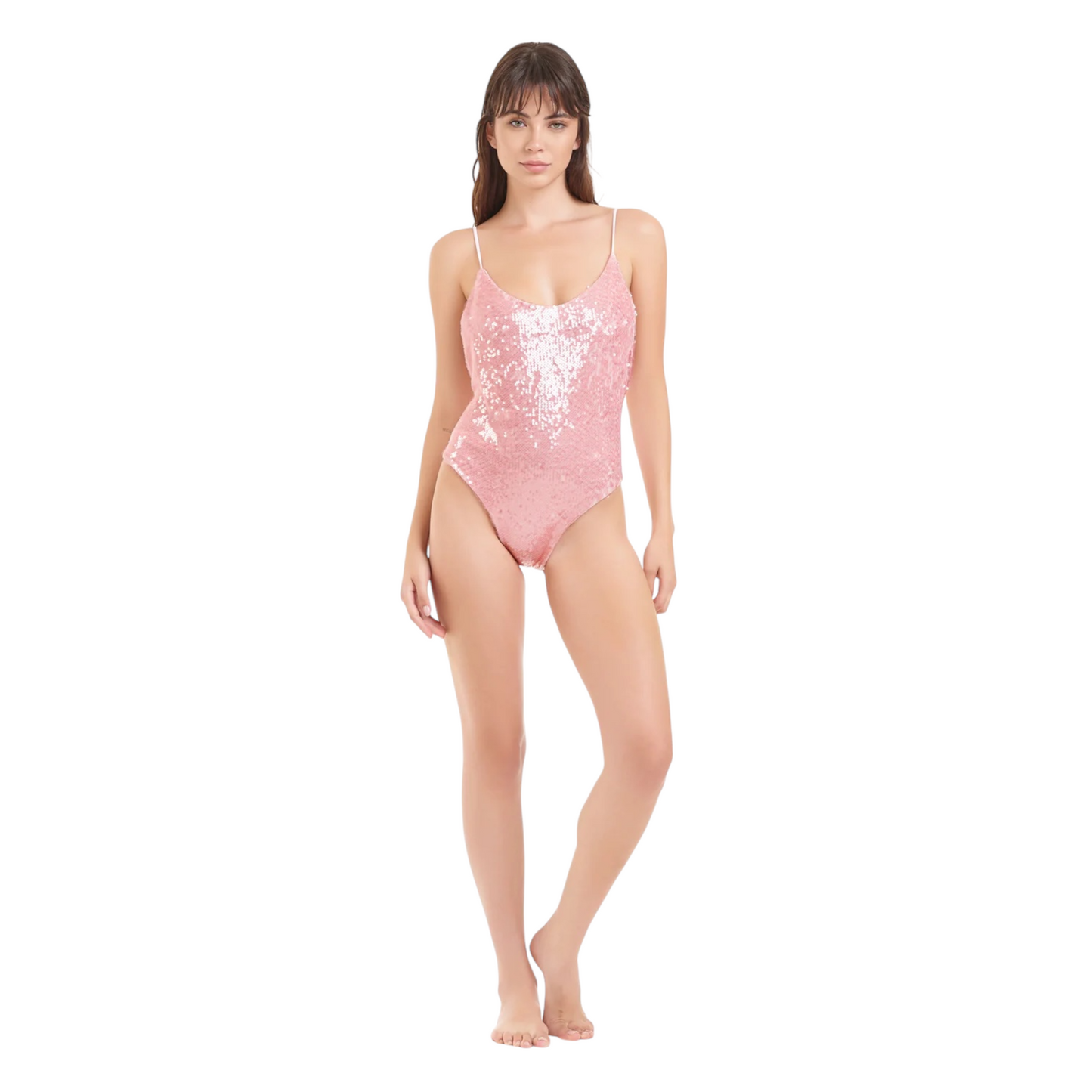 CICA0042 - Cotazur Costme Intero Paillettes Rosa