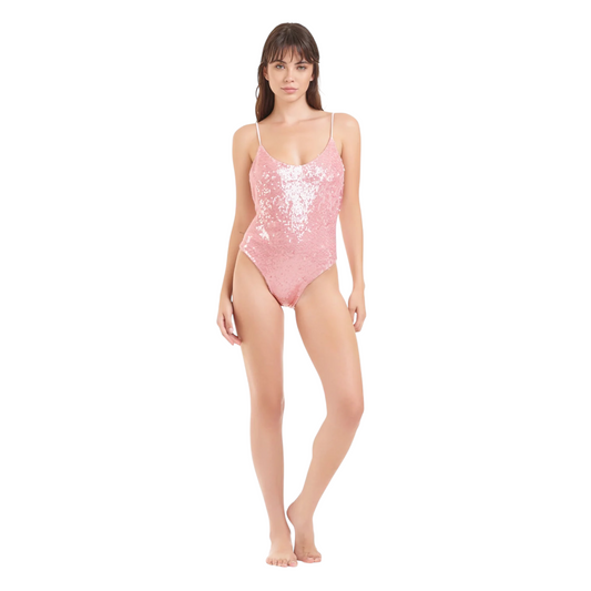 CICA0042 - Cotazur Costme Intero Paillettes Rosa