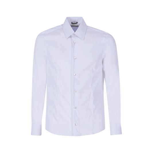 DA1SS25C002 - Daniele Alessandrini Camicia Classic Bianco