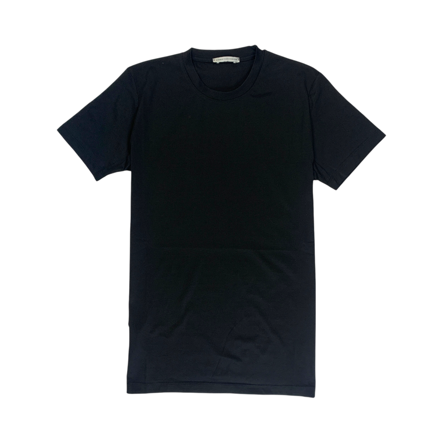 DA1SS25T012 - DANIELE ALESSANDRINI T-SHIRT SCOZIA NERO