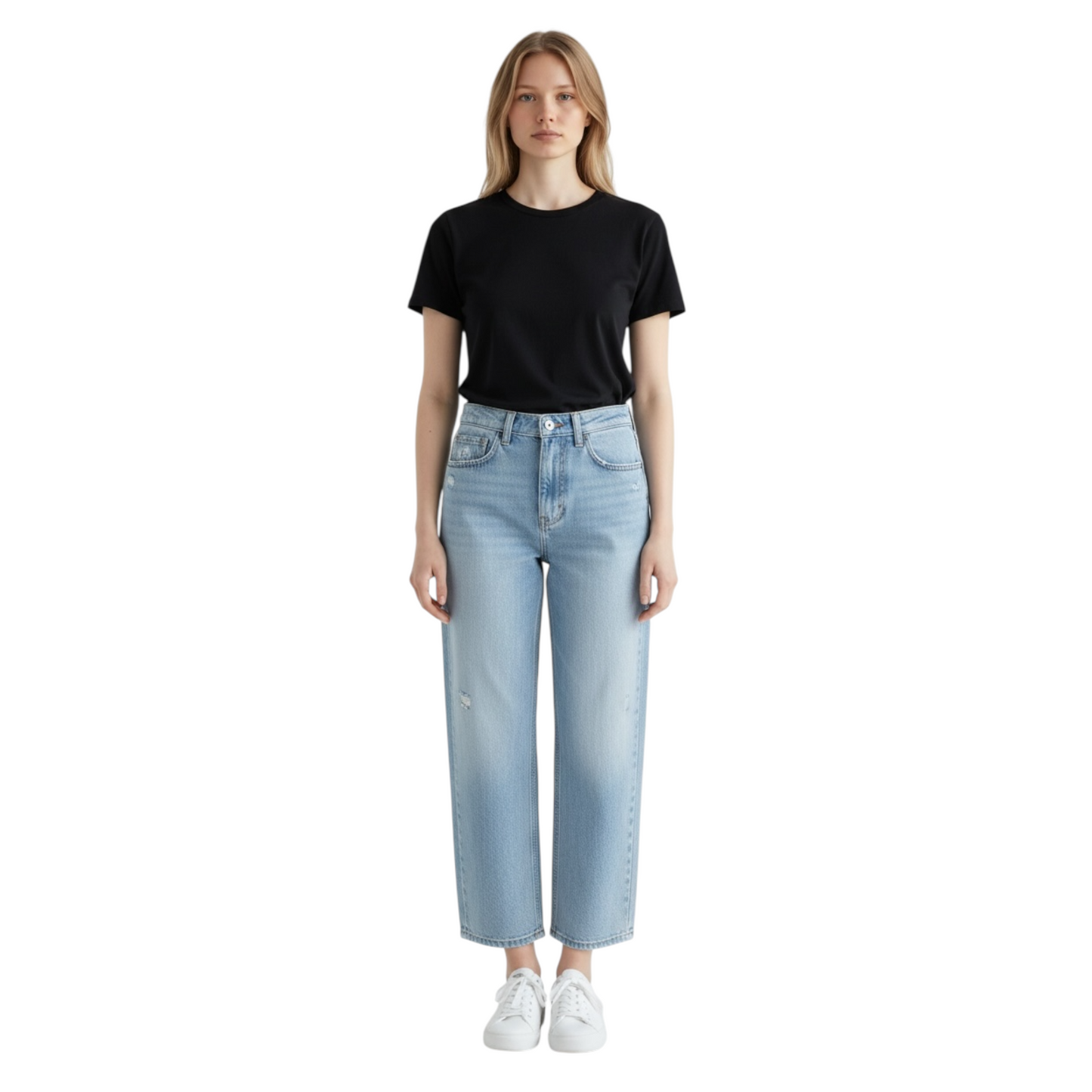 DAB5056 - VICOLO JEANS KATE DENIM CHIARO