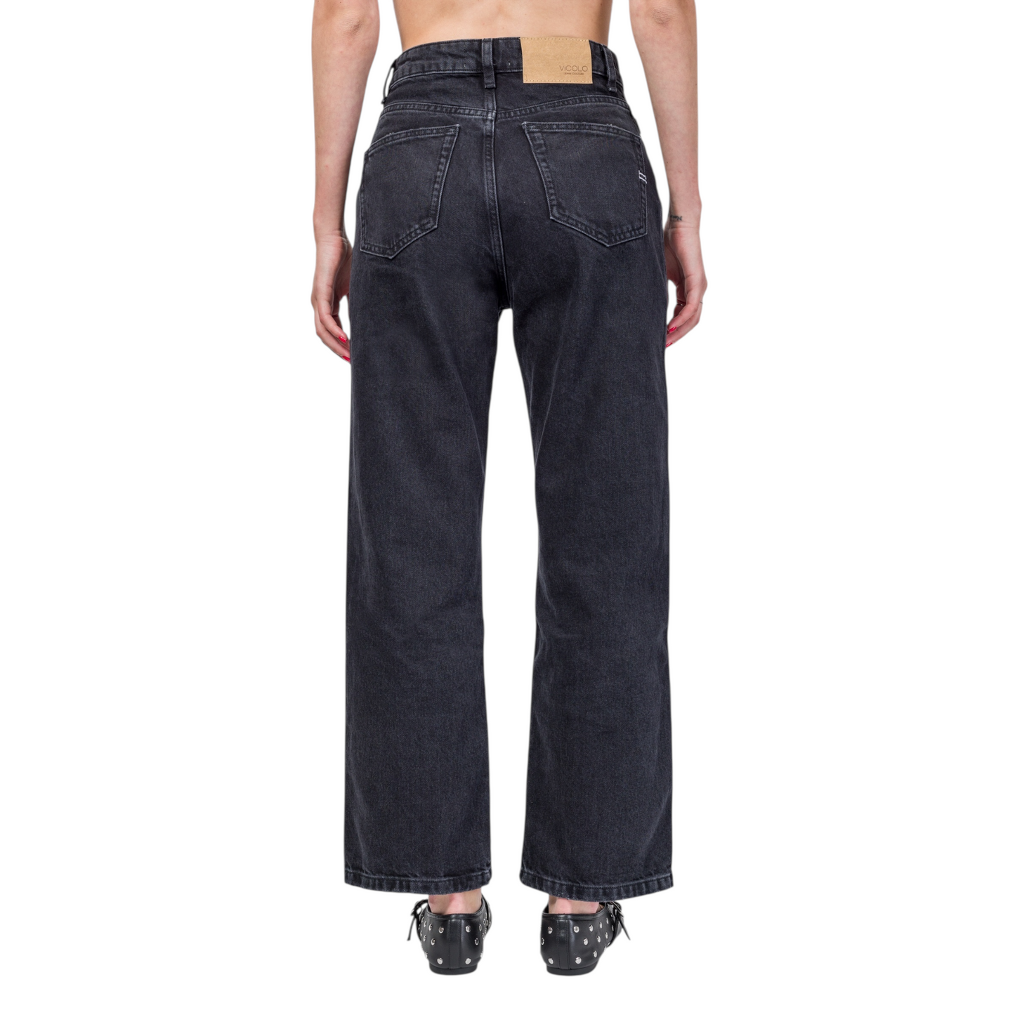 Vicolo - Pantalone Denim Kate Dark