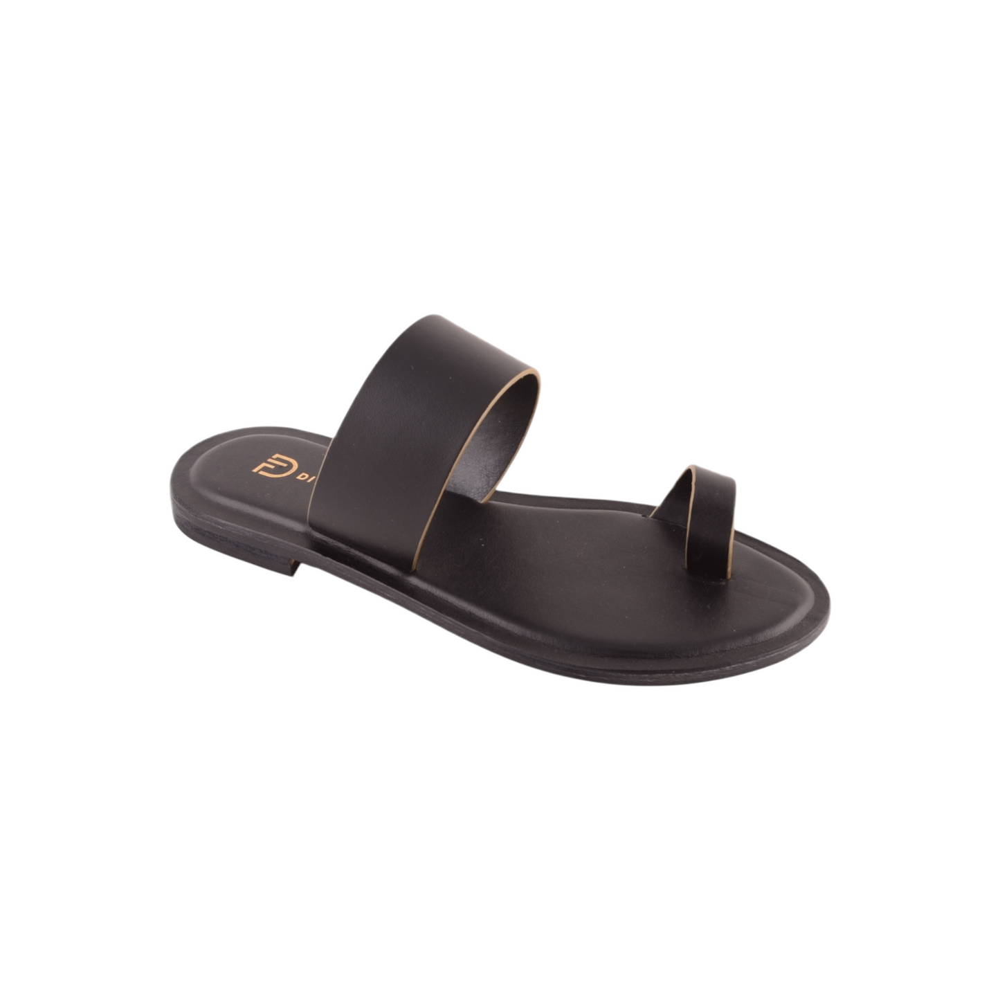 ES62_6226 - DIVINE FOLLIE SANDALO INFRADITO LISSATO NERO