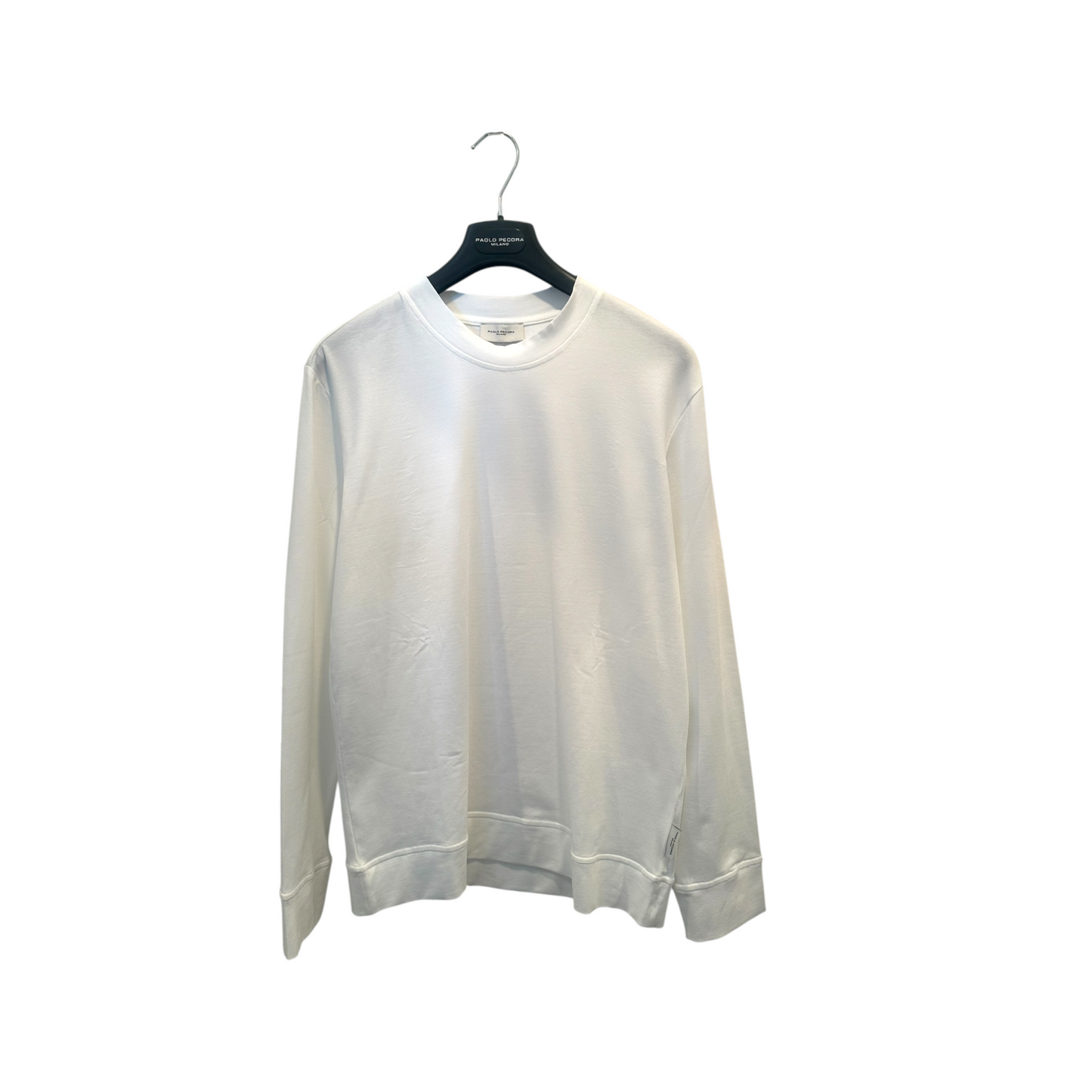 F012 - BIANCO - Paolo Pecora Maglia manica lunga jersey