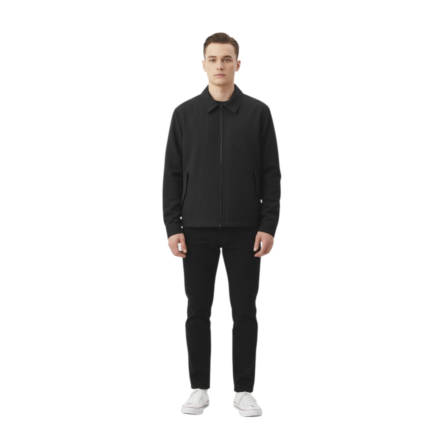 GAABM01782 - GAELLE GIUBBINO CROPPED NERO