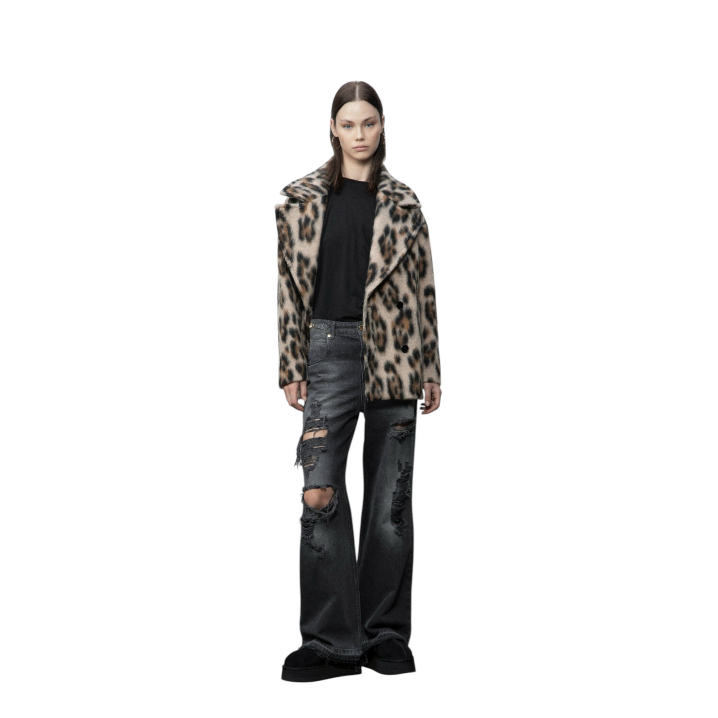 GAABW06564 - Gaelle Paris Cappotto Maculato