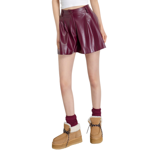Gaelle Paris - Shorts in Ecopelle