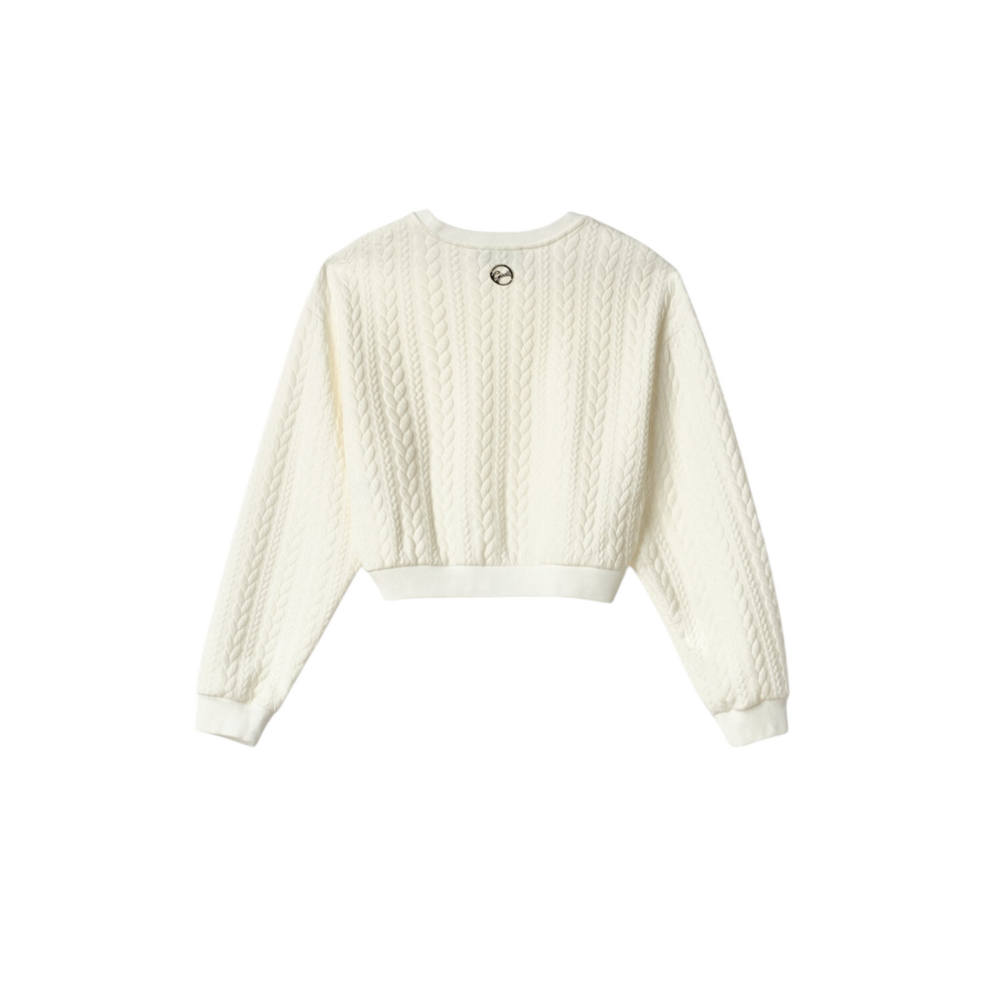 Gaelle Paris - Felpa Crop Trecce