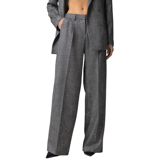 Gaelle Paris - Pantalone Loose Paillettes