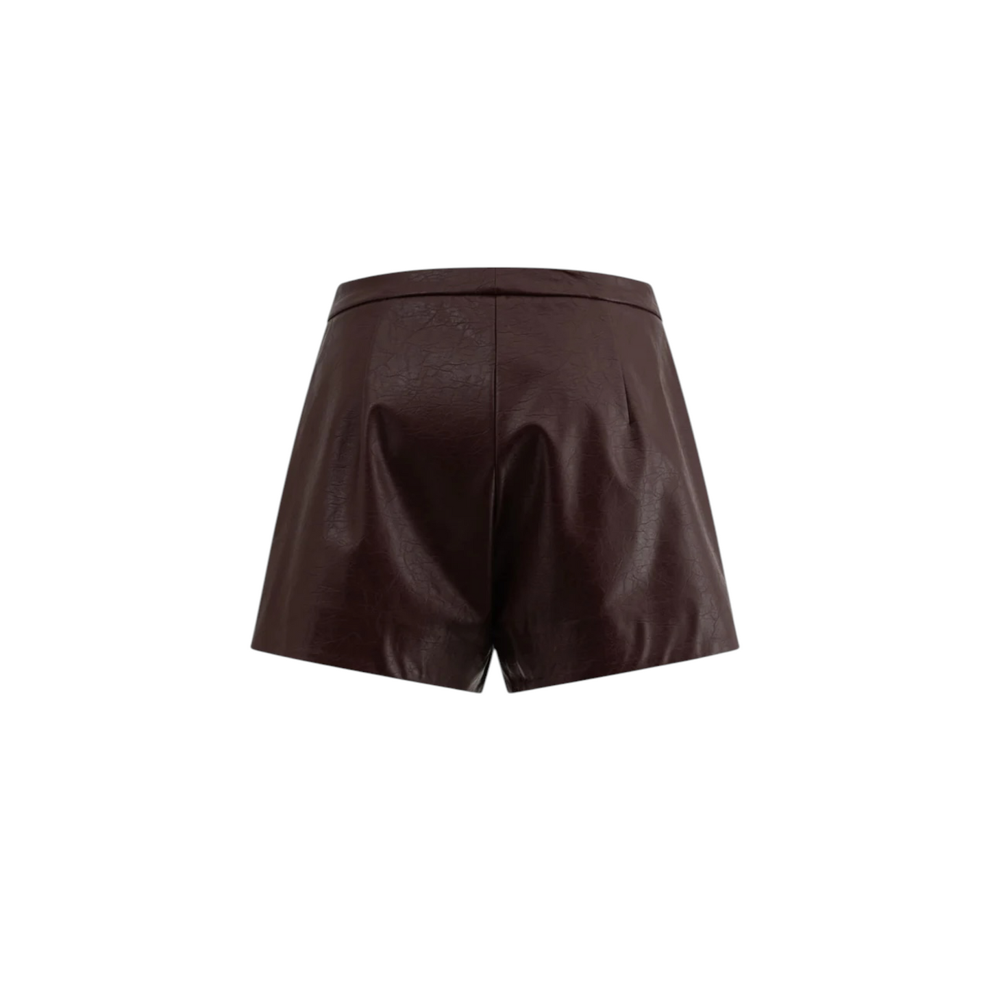 Gaelle Paris - Short Dritto In Ecopelle