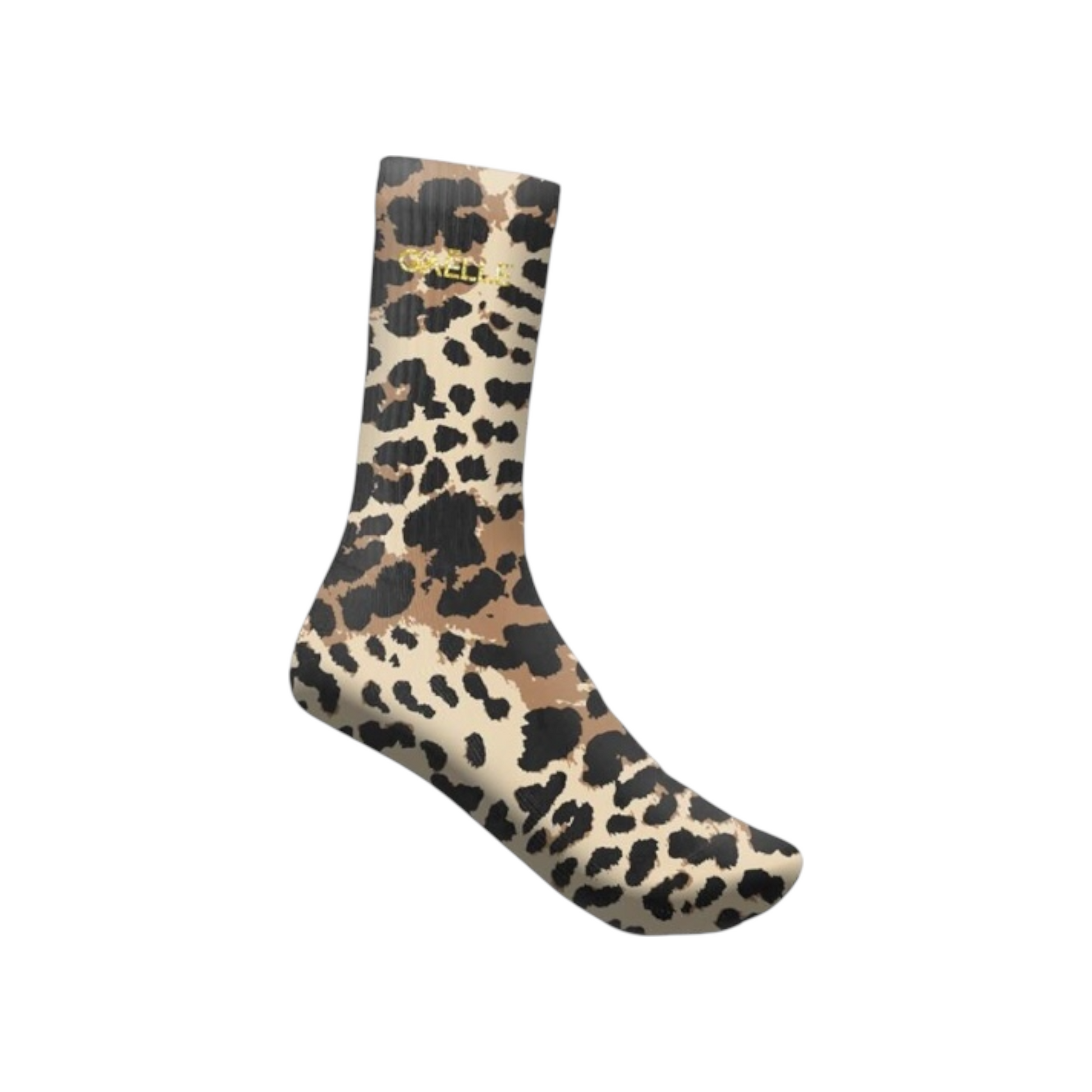 GAACW02491 - CALZE MACULATE CAMMELLO