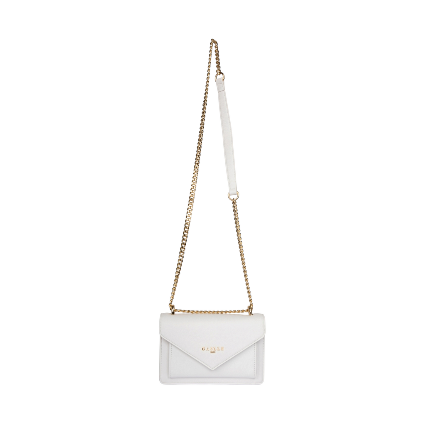 GAACW03066 - Gaelle Paris mini shoulder strap essential bianco