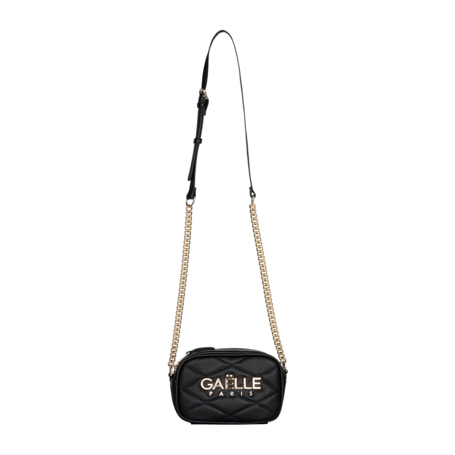 GAACW03080 - GAELLE MINI CAMERA BAG METAL LOGO NERO