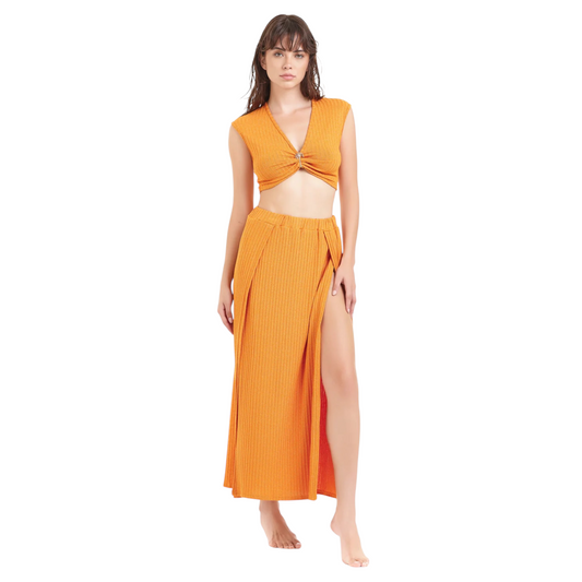 GOCA0078 - Cotazur Gonna in Maglia a Costine