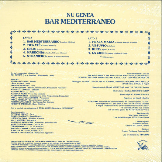 Nu Genea
Bar Mediterraneo LP