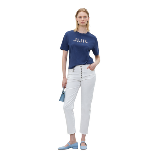 JPE25PJ098 - Jijil Pantalone Denim Mom Fit