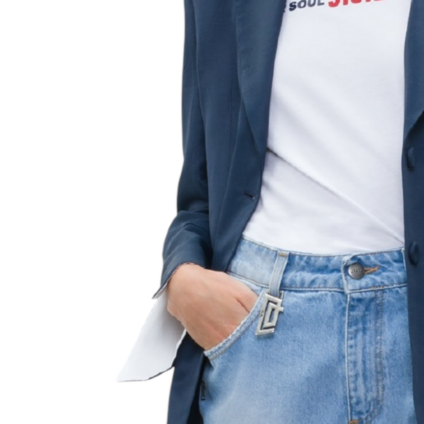 Jijil - Short Denim Vintage