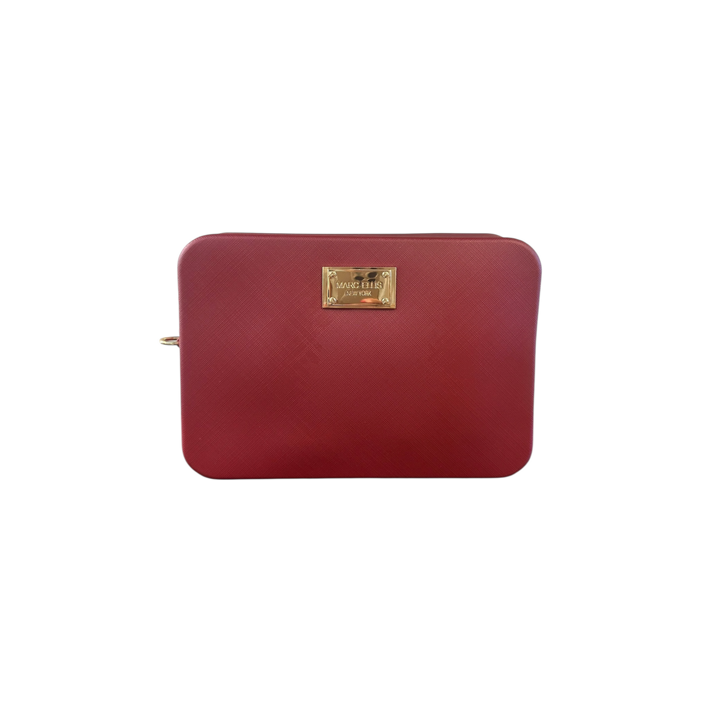 MARC ELLIS FLAT FLOWE_25 RED DAHLIA LIGHT GOLD