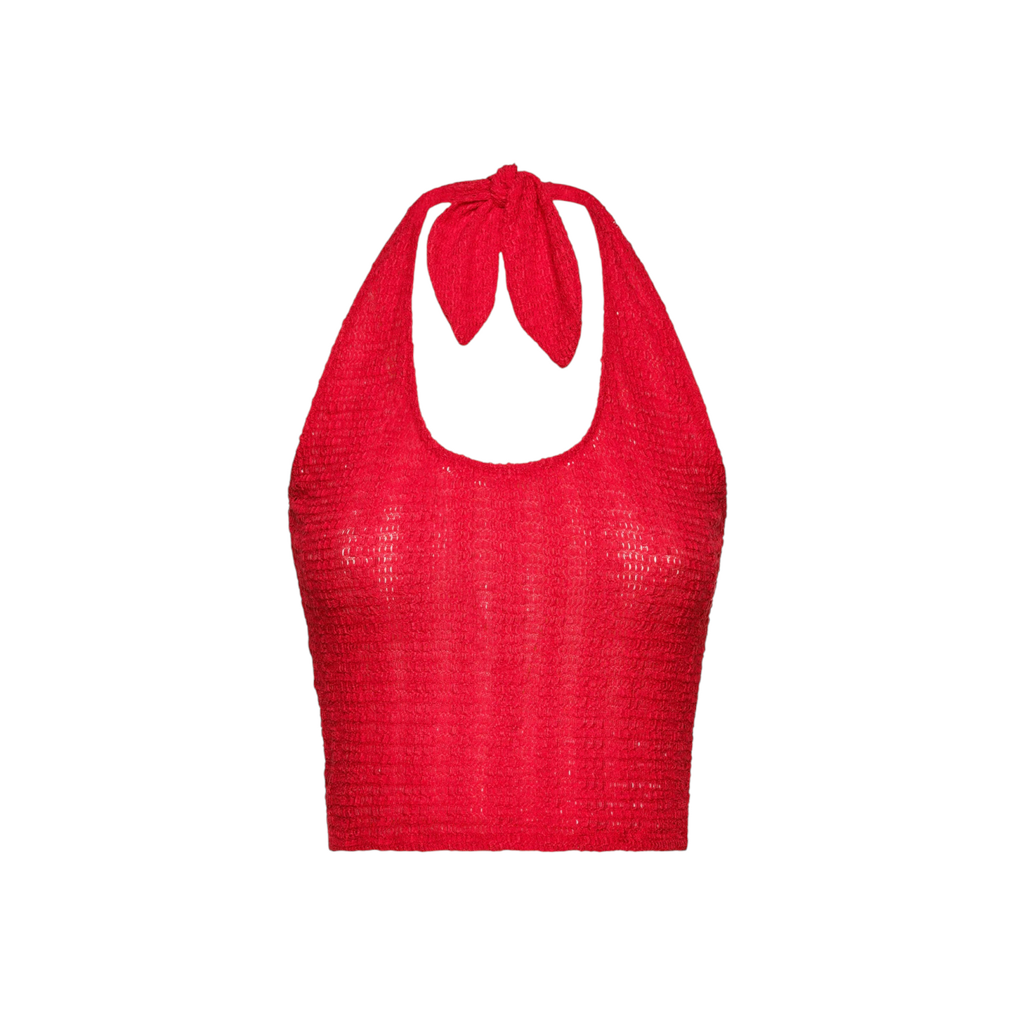 Me Fui - Top Halter Rosso