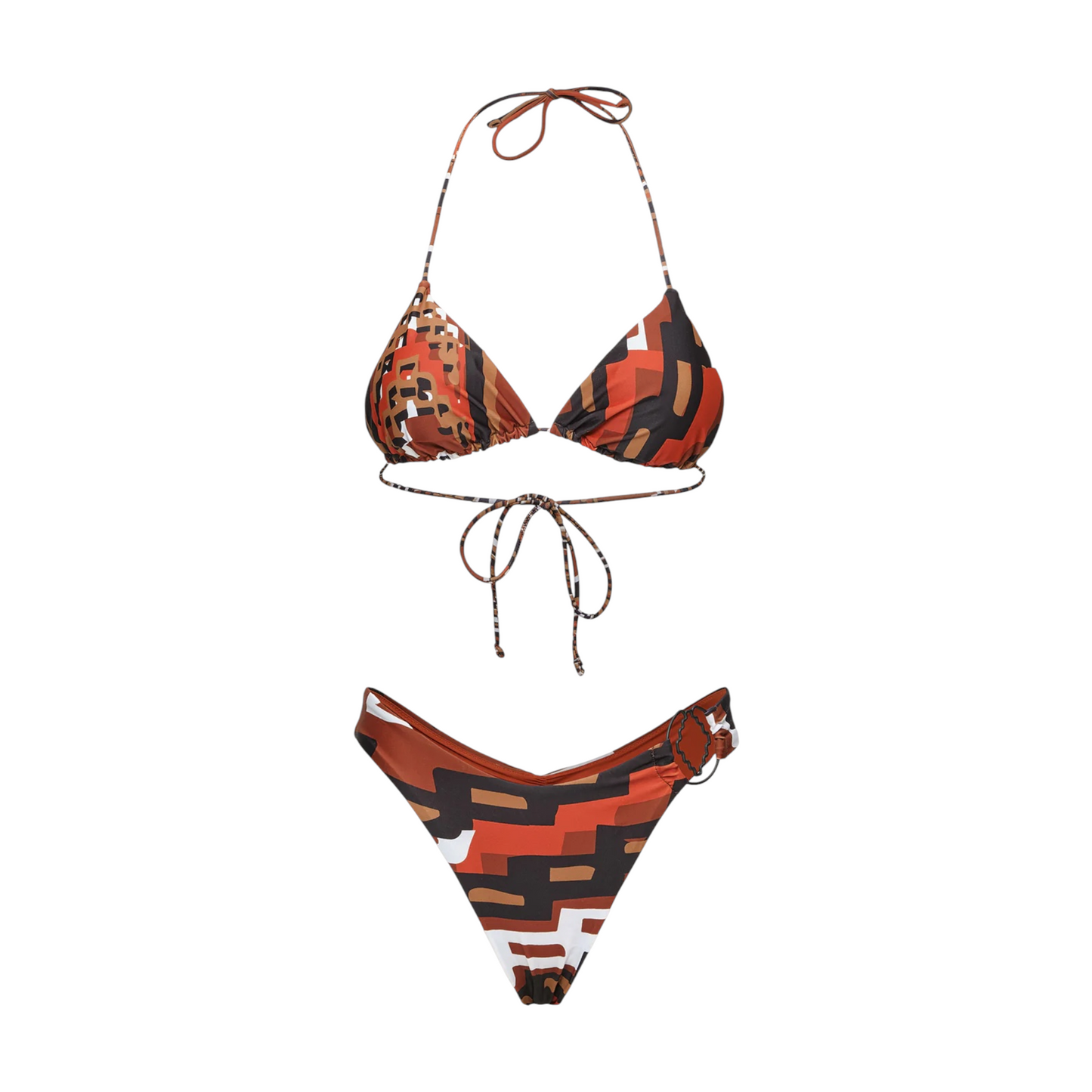 Me Fui - Bikini Triangolo Etnico con Accessorio