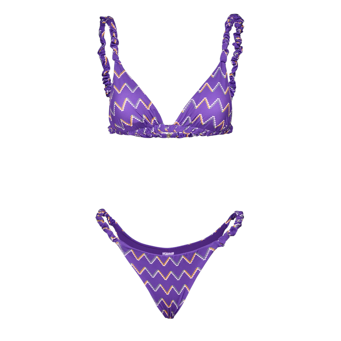 Me Fui - Bikini Triangolo Fantasia Arricciato