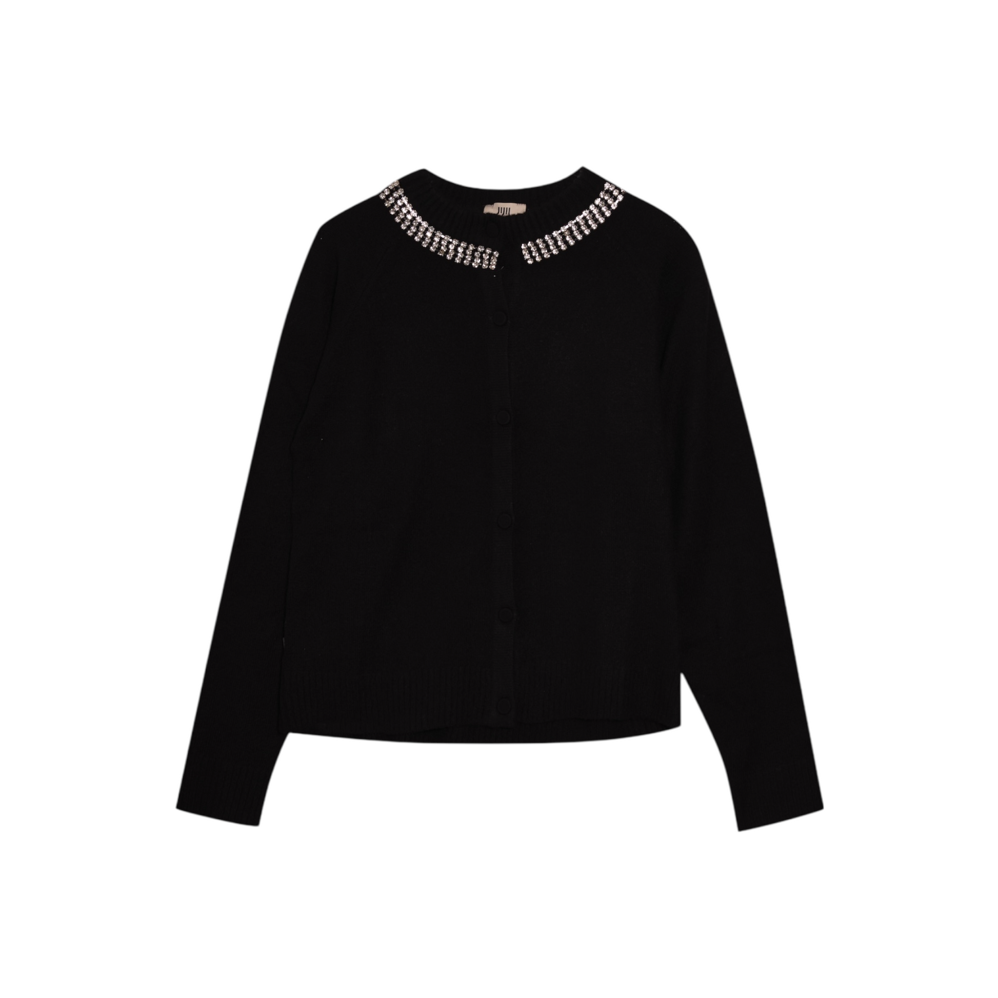 MK019 - JIJIL CARDIGAN PIETRE NERO
