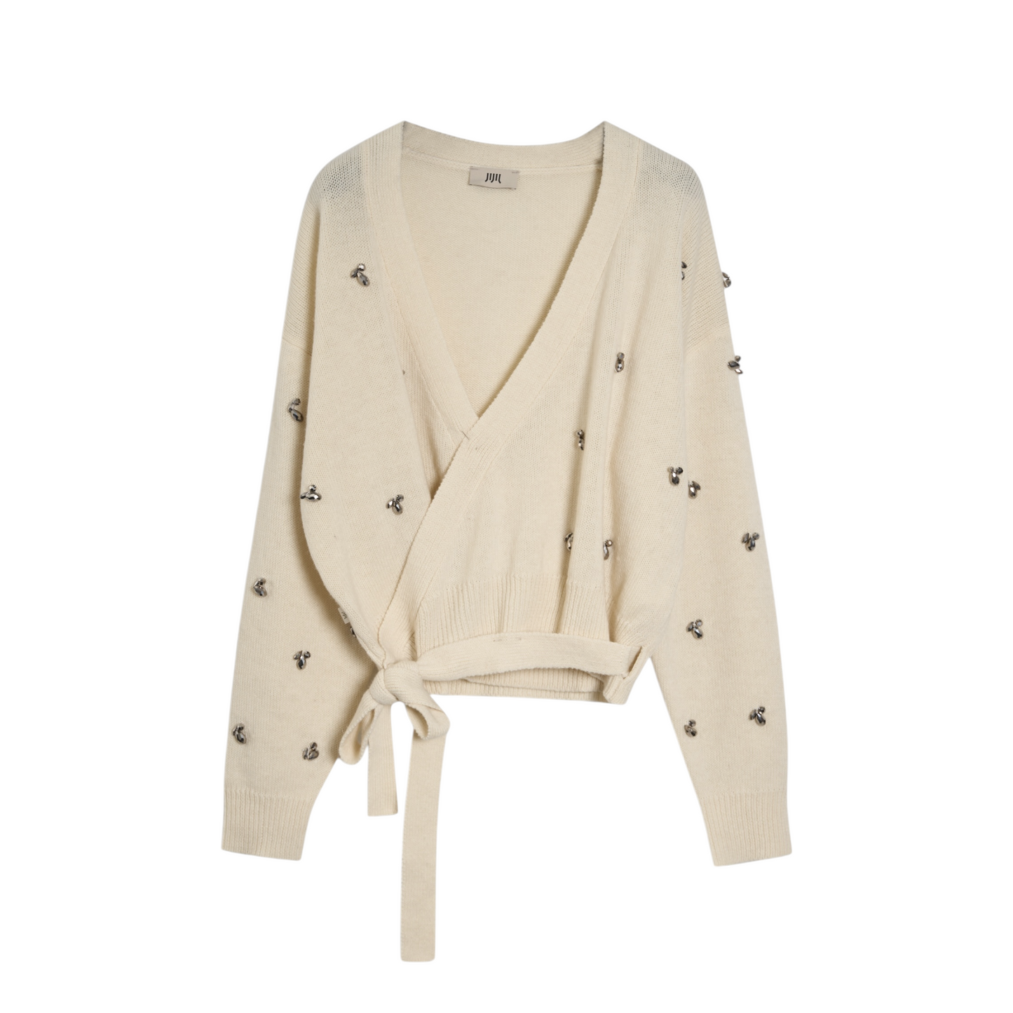 MK031 - JIJIL CARDIGAN INCROCIATO VANIGLIA