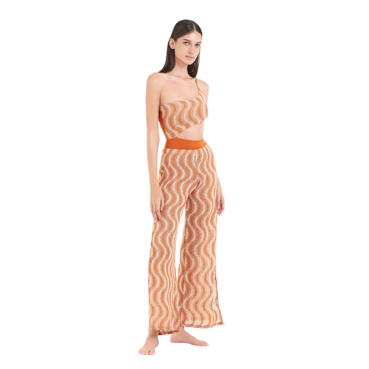 PTCA0020 - Cotazur Pantalone in Crochet Wave