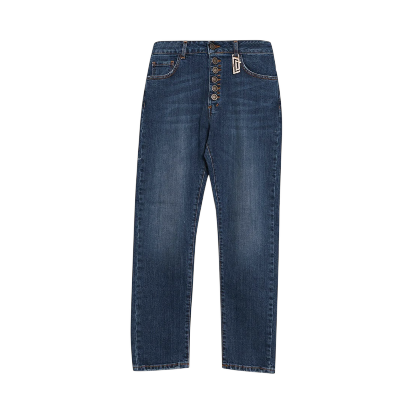 PJ162 - JIJIL JEANS BOTTONI DENIM AZZURRO